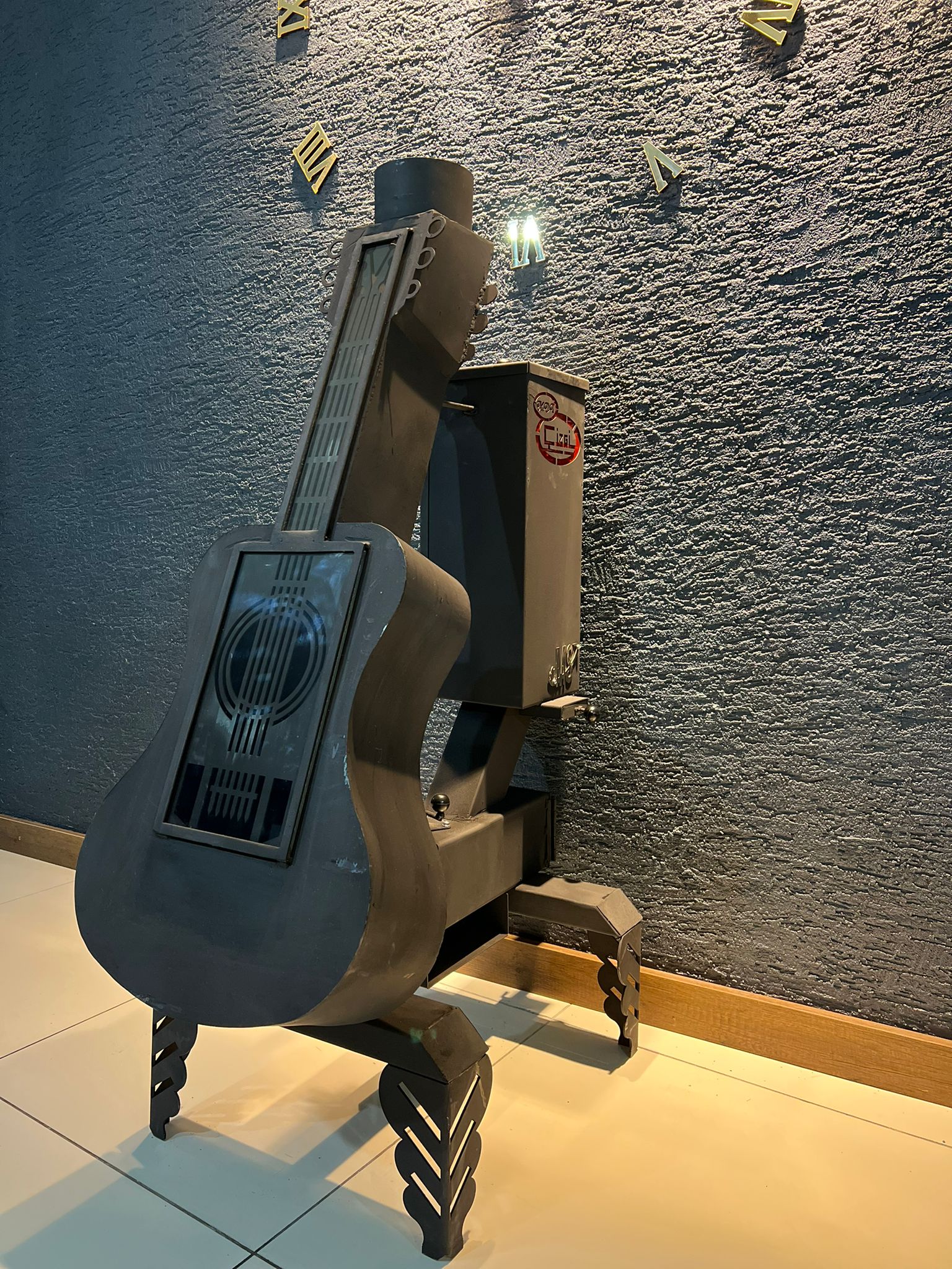 Gitar Tipi Pelet Sobası