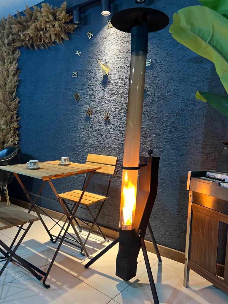 Füze Tipi Pelet Sobası