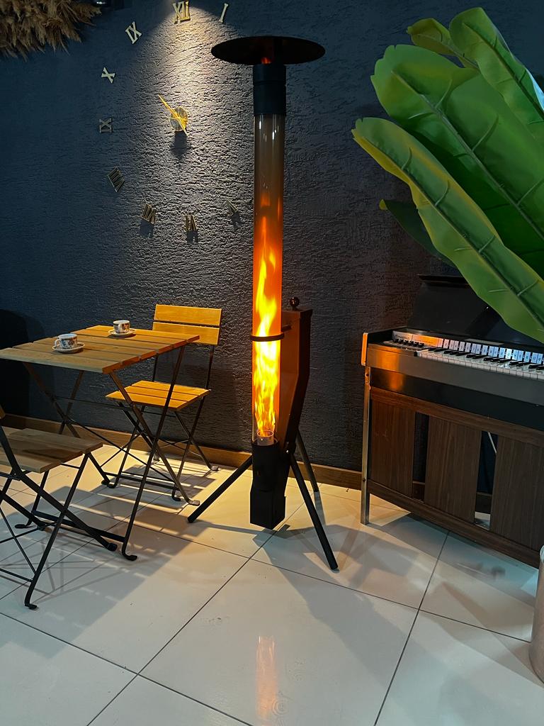 Füze Tipi Pelet Sobası